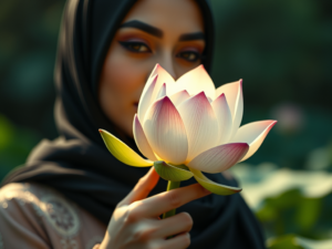 زهرة اللوتس لكل أنثى تعرضت للكسر